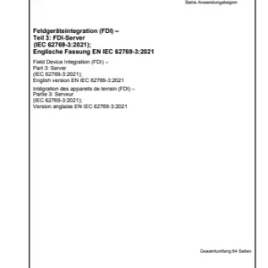 DIN EN IEC 62769-3