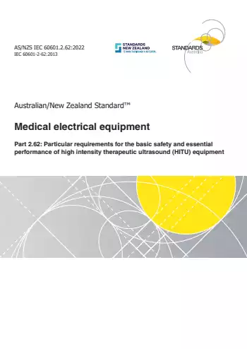 AS/NZS IEC 60601.2.62:2022