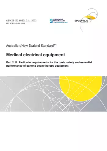 AS/NZS IEC 60601.2.11:2022