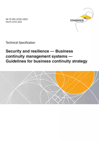SA TS ISO 22331:2022