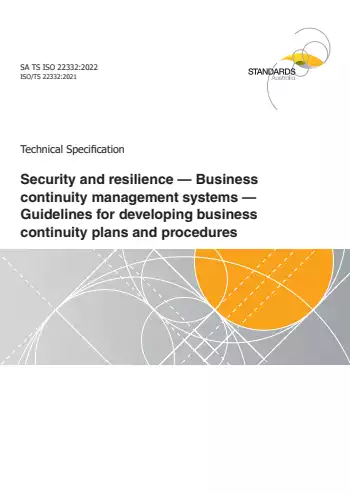 SA TS ISO 22332:2022