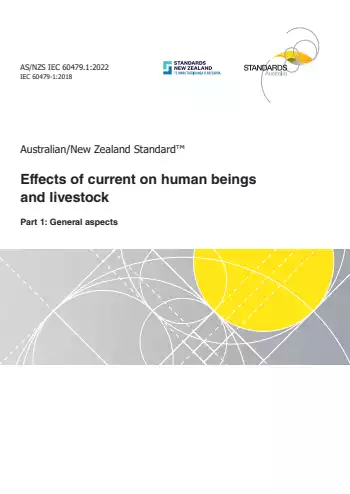 AS/NZS IEC 60479.1:2022
