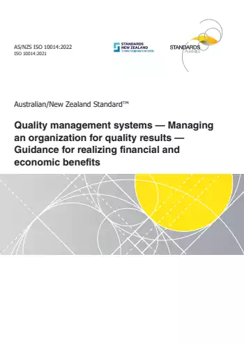 AS/NZS ISO 10014:2022