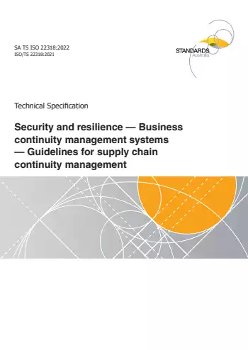 SA TS ISO 22318:2022