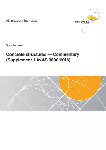 AS 3600:2018 Supp 1:2022