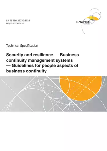 SA TS ISO 22330:2022